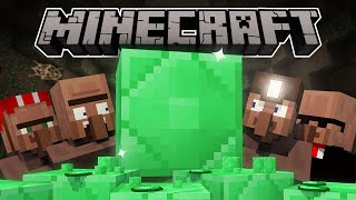 Why EMERALDS Are Rare Minecraft Animation [upl. by Fianna]