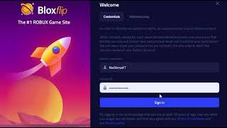 Bloxflip Tutorial  HOW TO LOGIN 2024 [upl. by Malamud]