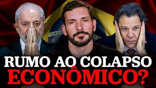 BRASIL À BEIRA DO COLAPSO ECONÔMICO  Lula e Haddad estão destruindo a economia [upl. by Annaxor]