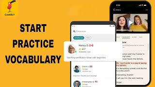 How To Start Practice Vocabulary On Cambly App [upl. by Fredra853]