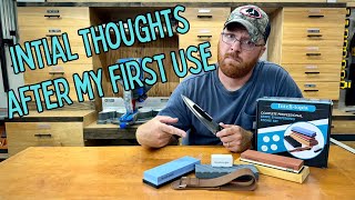 Intelitopia Complete Knife Sharpening Stone Set Review  My thoughts as a first time user [upl. by Croydon]