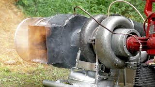 Homebuilt Gas Turbine Turbojet Engine  3rd Documentary [upl. by Audre]