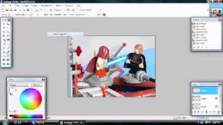 PaintNET Tutorial How to make a Lightsaber Effect [upl. by Malarkey]