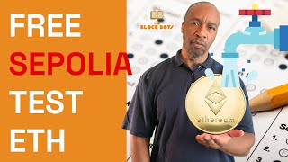 Get Free Sepolia Test ETH  Block Boys University [upl. by Ahtelahs]