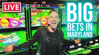 ❗️ LIVE Big Bets on SLOTS 🎰 LIVE Maryland [upl. by Munn]