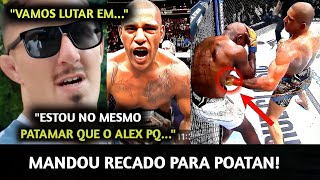 AGORA VAI🚨 Tom Aspinall REAGE AO NOCAUTE de Alex Poatan sobre Khalil e MANDA RECADO para Poatan [upl. by Prisca]