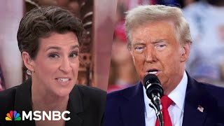 Maddow Trumps belligerent behavior at campaigns end suggests mental deterioration [upl. by Minta556]