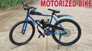 Build a Motorized Bike at home  Tutorial [upl. by Emor]