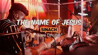 THE NAME OF JESUS  Sinach Drum Cam [upl. by Schroth]