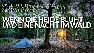 Wenn die Heide blüht und eine Nacht im Wald  Trekking Platz 11  Drehenthalerhof  Trekking Pfalz [upl. by Yalonda]