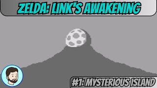 The Legend of Zelda Links Awakening Game Boy  Part 1 Mysterious Island [upl. by Bein]