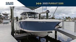 2023 Pursuit S 328 Boat For Sale [upl. by Aronoh]