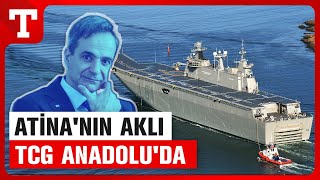 TCG Anadolunun İkizi Yunanı Heyecanlandırdı En Tehlikeli Gemiye Çok Yakınlar  Türkiye Gazetesi [upl. by Beaston777]