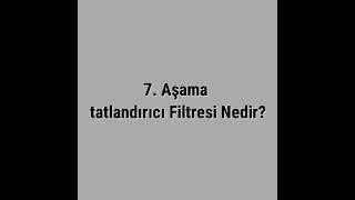 Pera Water 7 Aşama Tatlandırıcı Filtresi Nedir [upl. by Proudman636]