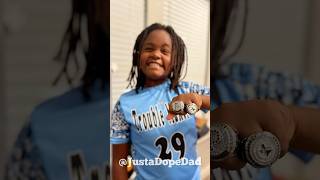 Wait for it Watch until the end her reaction is priceless Princess Terryn Lanae is an All Star 🥎 [upl. by Klos369]