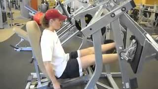 Hammerstrength Isolateral Leg Press [upl. by Marolda364]