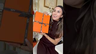 Hermes Unboxing✨ Paris Luxury Shopping Haul part 1 hermeslover luxuryunboxing hermesunboxing [upl. by Milah]