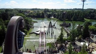 SuperSplash front seat onride HD POV Plopsaland De Panne [upl. by Yoong330]