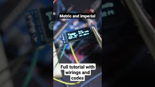 Arduino to measure temperature pressure and altitude with BMP280 [upl. by Eelik551]