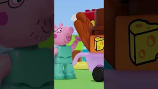 La spesa per la scuola Shorts PeppaPig LEGODUPLO [upl. by Alikam]