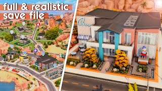 you NEED this new save file in the sims 4 perfect for storytelling amp realistic gameplay [upl. by Grimes]