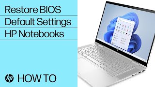 How to Restore BIOS Default Settings  HP Notebooks  HP Support [upl. by Annis]