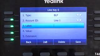 How to edit Yealink Phone DSS Keys [upl. by Ardried]