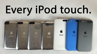 Reviewing Every iPod touch RIP iPod [upl. by Chucho]