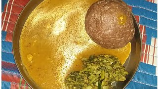 Hesarukalu Dantina Soppina Bassaru and Palya Recipe in Kannada ಹೆಸರುಕಾಳು ದಂಟು ಸೊಪ್ಪು Bassaru Palya [upl. by Lennod76]