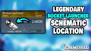 How To Get The Legendary Rocket Launcher Schematic in Palworld LOCATION [upl. by Beau]