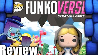 Funkoverse Strategy Game Alice in Wonderland Review  with Tom Vasel [upl. by Eeresid930]