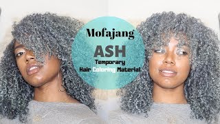 WASH amp GO Tutorial MOFAJANG HAIR COLOR WAX on NATURAL HAIR [upl. by Nakhsa]