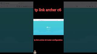 How to Configure tp Link Archer c6 wifi Router  Tp Link Archer c6 router Configuration step by step [upl. by Enilemme510]