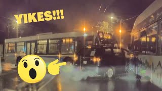 Huge Crash Involving Two Buses  Vancouvers Worst Drivers [upl. by Annahs]