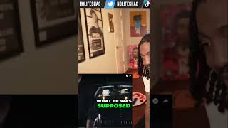 No life Shaq reaction to Yungeen Ace  Game Over  FOOLIO diss [upl. by Jenny]