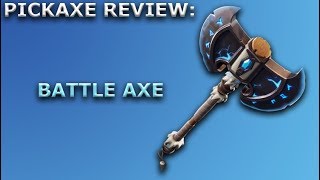 Battle Axe Pickaxe Review  Sound Showcase  Fortnite Battle Royale [upl. by Alohs]