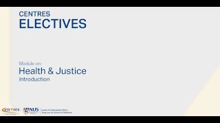 Health and Justice An Introduction [upl. by Gundry979]