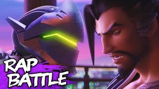 Overwatch Rap Battle  Genji vs Hanzo  NerdOut [upl. by Ayrotal]