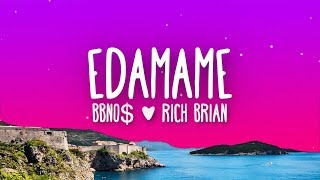 bbno  edamame Lyrics ft Rich Brian [upl. by Shamma577]