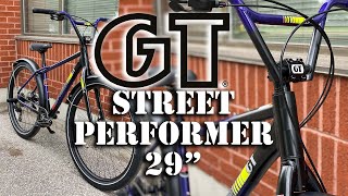 2021 GT Street Performer 29quot Cruiser BMX Unboxing  Harvester Bikes [upl. by Irihs]