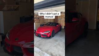 Don’t buy a manual supra [upl. by Dunson901]