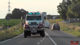 Engine 2 US Army Fire Department Germersheim mit Wailhorn  Bullhorn [upl. by Lamoureux603]