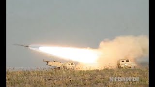 HIMARS M142 PRECISION STRIKE ON OPIUMHEROIN FACILITY AFGHANISTAN [upl. by Yelloh24]