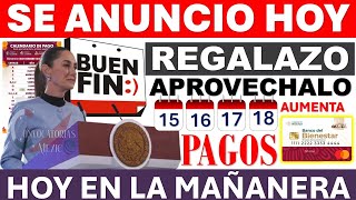 🎁 ¡URGENTE 🔔 La PRESIDENTA Anuncia BUEN FIN REGALOS para ADULTOS MAYORES en la MAÑANERA de HOY 🗓️😱 [upl. by Nerin565]