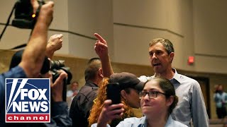 Beto ORourke interrupts Gov Abbotts press conference following Uvalde shooting [upl. by Notlef]