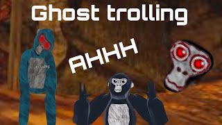 Ghost trolling gorilla tag first long vid [upl. by Nilcaj]