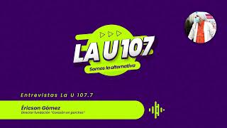 ENTREVISTA ÉRICSON GÓMEZ  DIRECTOR FUNDACIÓN quotCORAZÓN EN PARCHESquot [upl. by Weissberg]