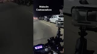 malecon coatzacoalcos motolife motorcycle motovlog [upl. by Haerr]