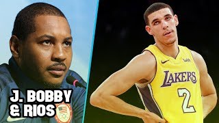 quotLonzo Ball Is BETTER Than Big Seanquot We Break Down Zos Raps amp Carmelos COMEBACK [upl. by Routh]