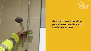 Best practices for your shower screen [upl. by Hteazile]